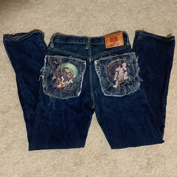 Red monkey company jeans - Picture 1 of 4